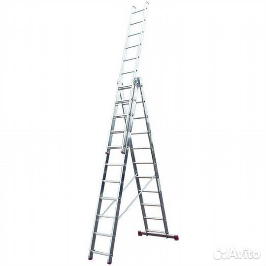 Аренда (прокат) лестницы трех секционной 3х11