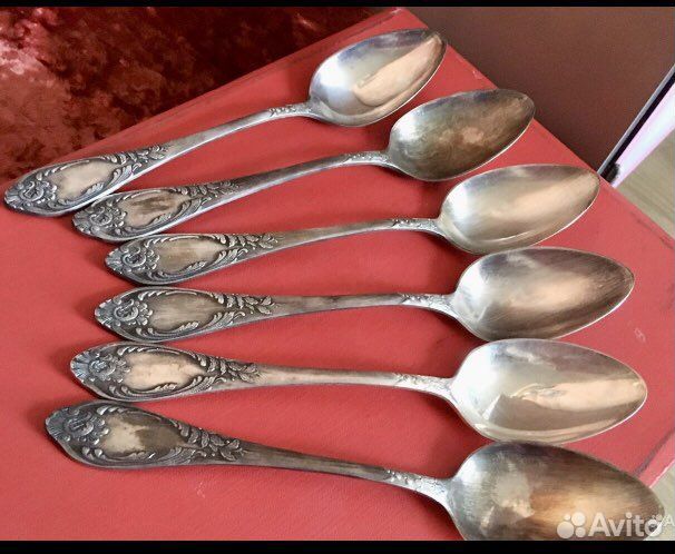 Столовые приборы мельхиор времен СССР