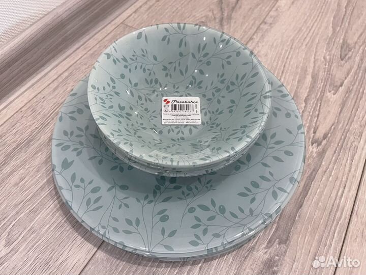 Набор тарелок pasabahce 5 тарелок + 5 салатников