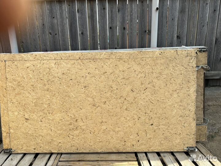 Ворота гаражные металлические бу