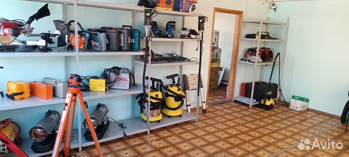 Прокат строительного и садового инструмента