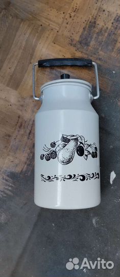 Вещи СССР бидон аллюминиевый 2 литра
