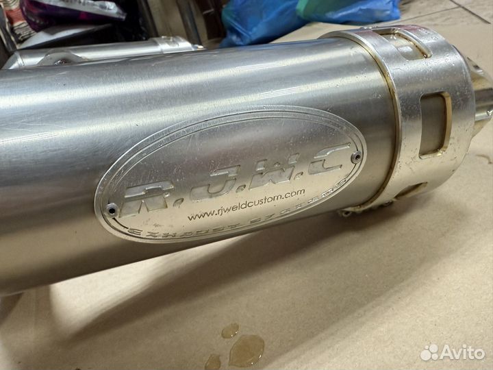 Глушитель двойной rjwc для BRP XMR, XT