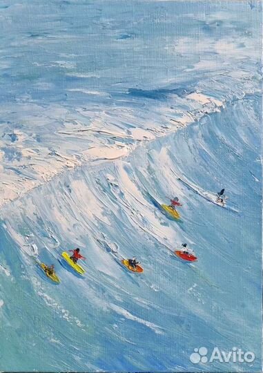 Картина маслом на холсте