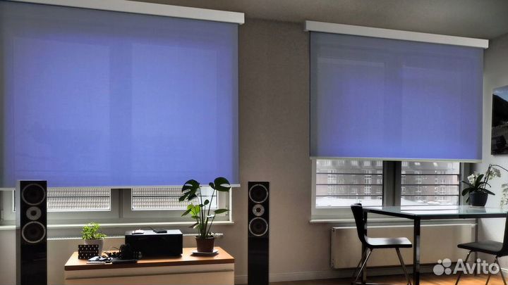 Рулонные шторы и жалюзи
