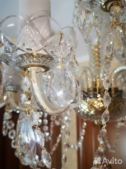 Люстра хрустальная Чехия
