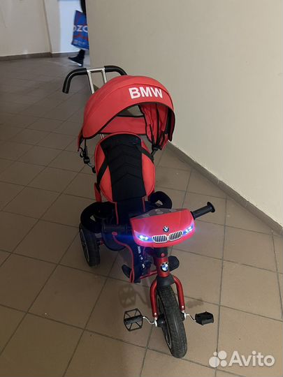 Велосипед коляска BMW