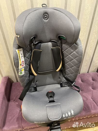 Детское автокресло от 0 до 36 кг поворотное