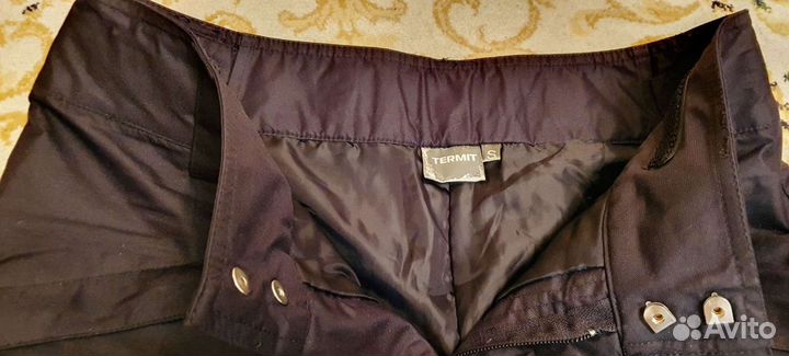 Брюки утепленные