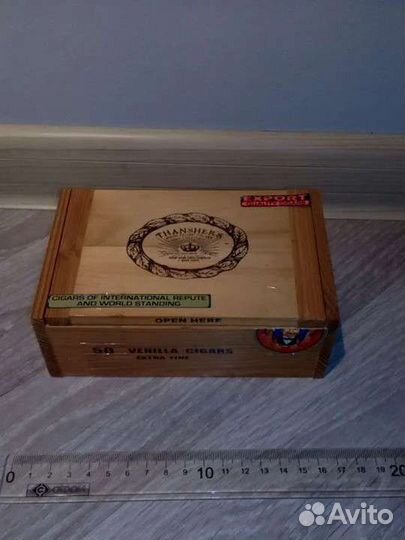 Коробка из под сигар Таншер (Шри - Ланка)