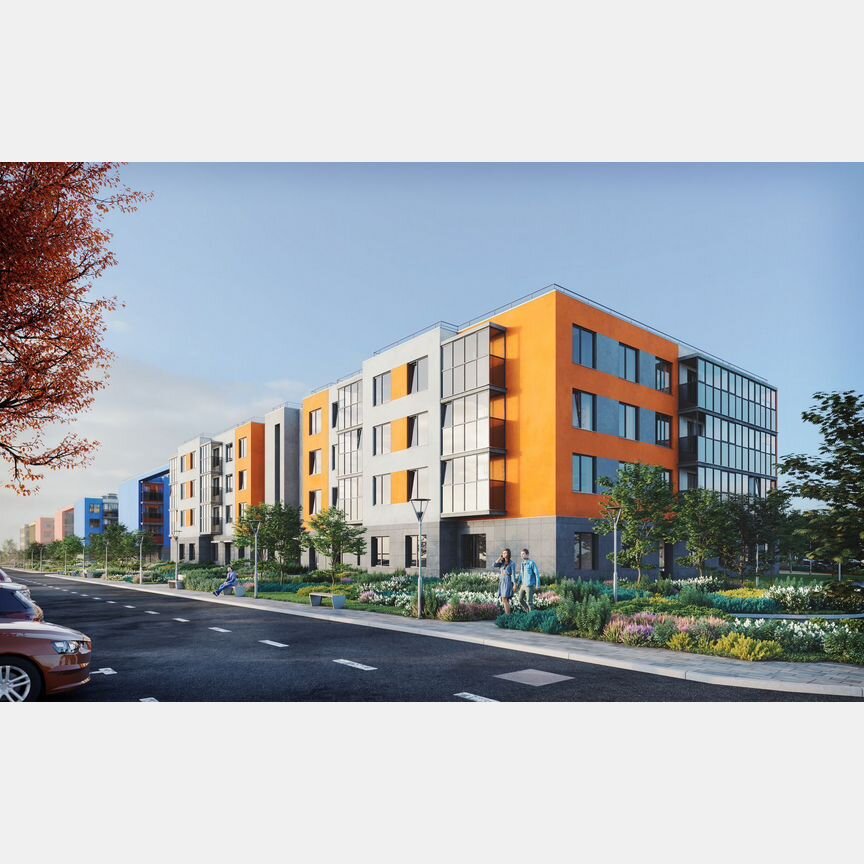 1-к. квартира, 37,5 м², 1/4 эт.
