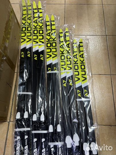 Лыжи с креплением nnn