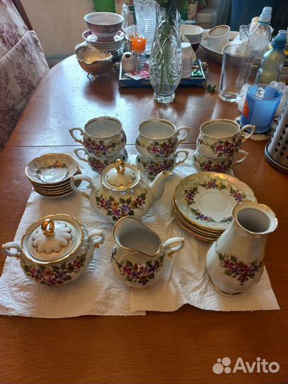 Сервиз чайный, чайные пары