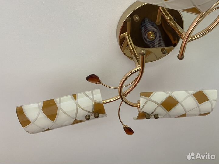 Люстра и 2 шт бра комплект