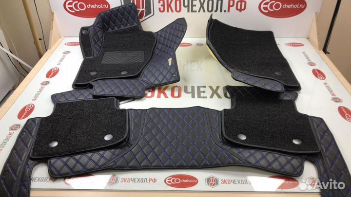 3D Коврики Audi из Экокожи