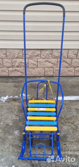 Санки на колесах