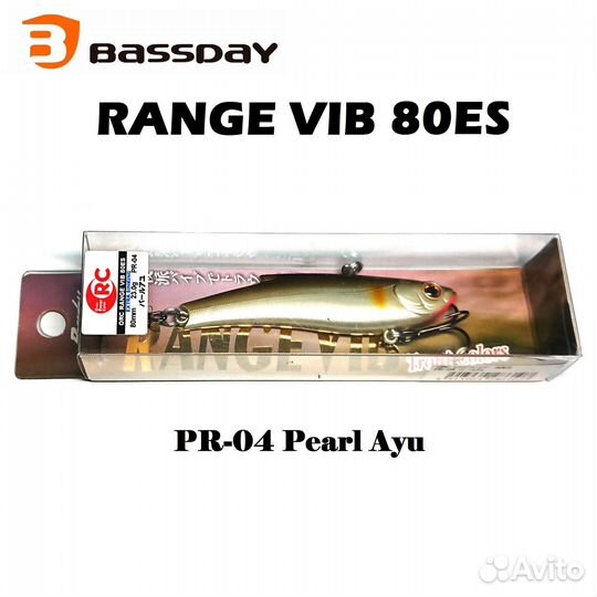 Bassday Range Vib 80ES (ORC) 23g/6 цветов Оригинал