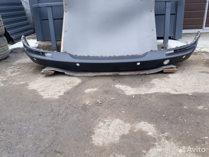 Volkswagen Tiguan 2007-2011 Юбка заднего бампера