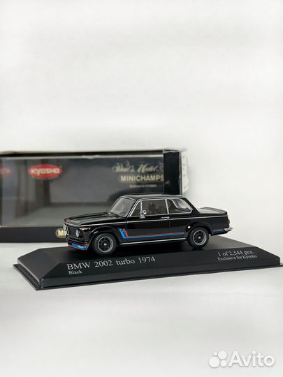 BMW 2002 turbo Minichamps Kyosho 1/43