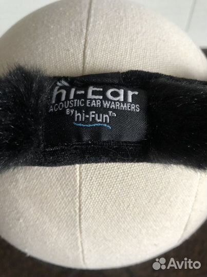 Детские меховые наушники