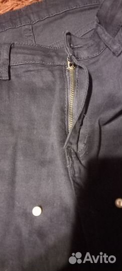 Джинсы стрейч женские новые с бусинами