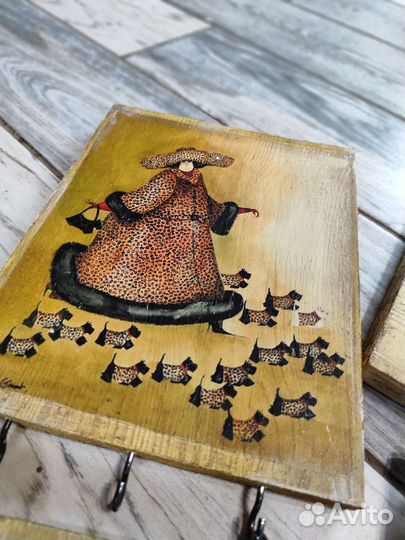 Ключница скотч-терьер