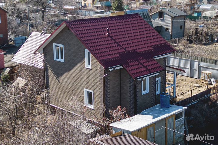 Дом 95 кв.м каркасный фасад под ключ 20-403