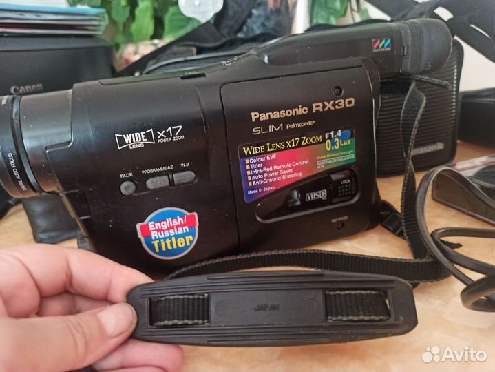 Видеокамера panasonic RX 30 zoom 17 Japan Япония