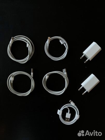 Зарядное Apple 5w и кабель lightning usb