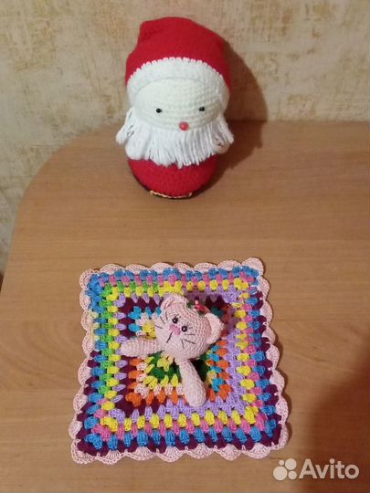 Дед мороз вязаный