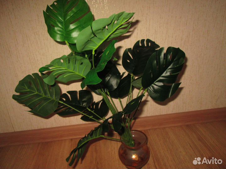 Антуриум искусственный новый 60 см 18 листьев