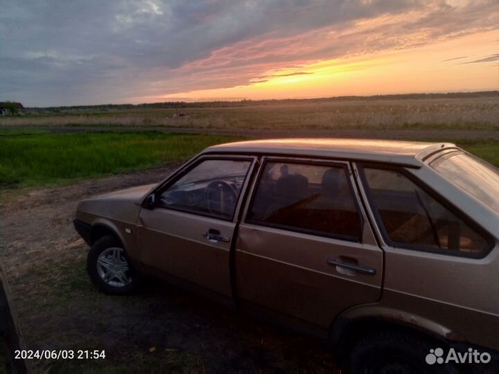 ВАЗ 2109 1.5 МТ, 2000, битый, 152 152 км