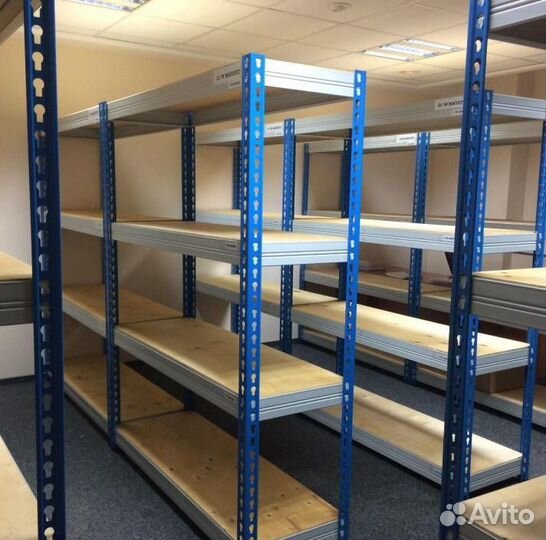 Стеллажи металлические