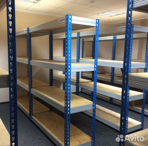 Стеллажи металлические