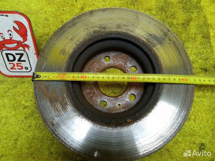 Тормозной диск передний левый Audi A6/C7 4G2 chva