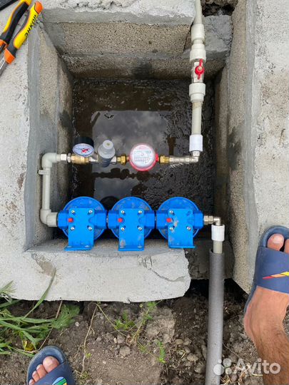 Бригада сантехников