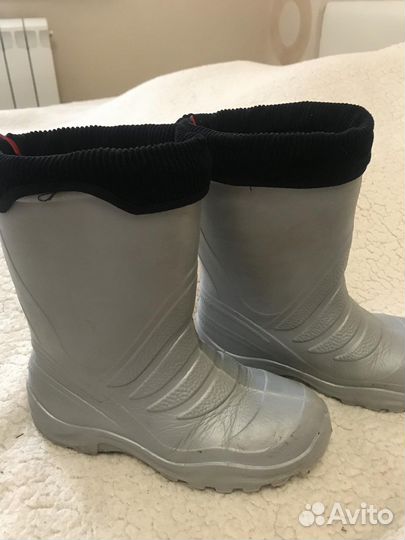 Детские резиновые сапоги
