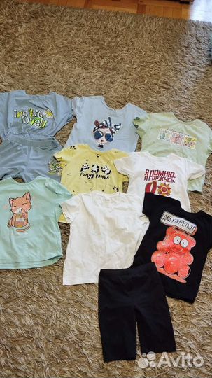 Вещи пакетом на девочку 116-122-128