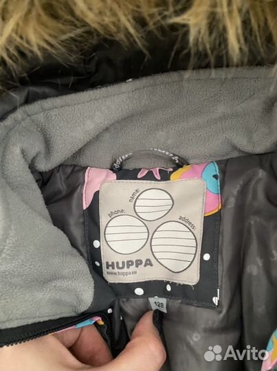 Куртка зимняя для девочки Huppa р. 128