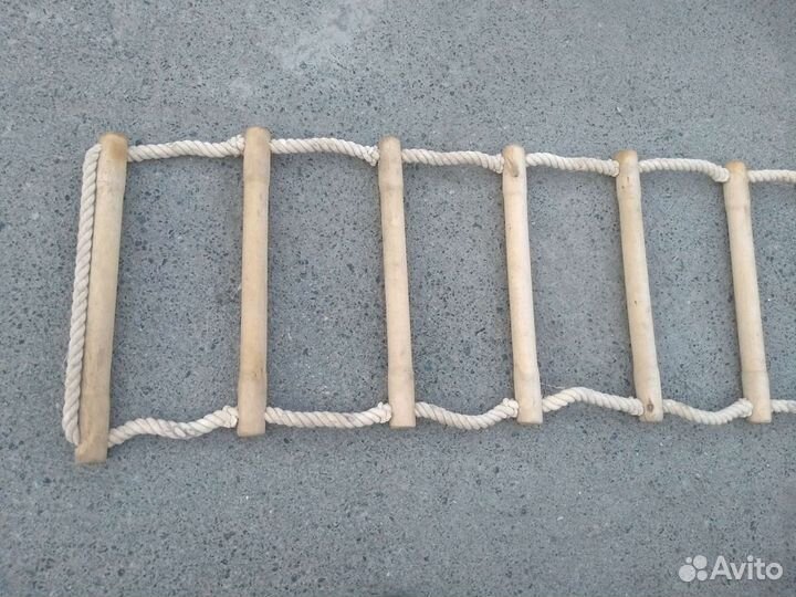 Лестница верёвочная 16 ступенек