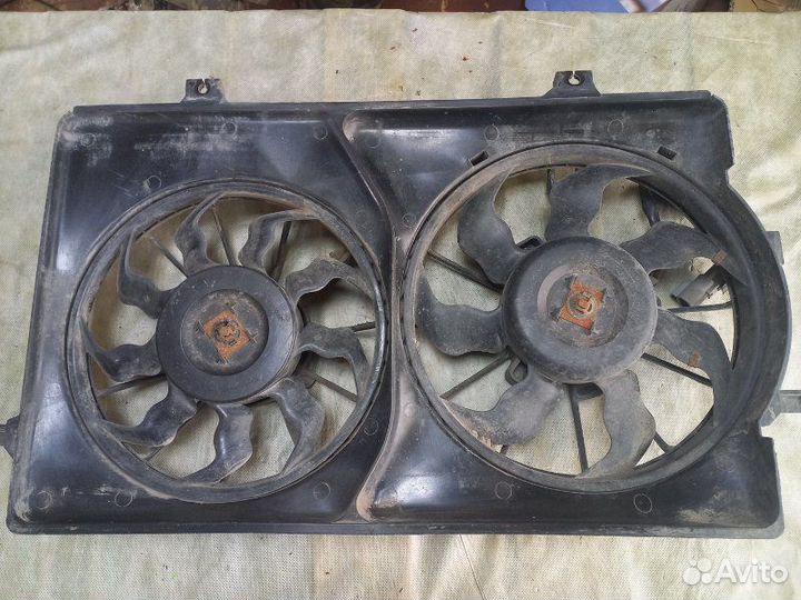 Вентилятор радиатора кондиционера Лада Приора