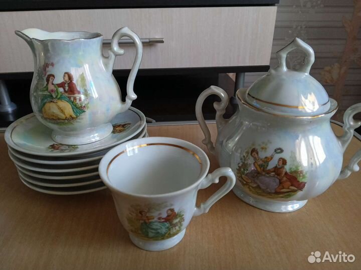 Сервиз кофейный на 6 персон, Югославия