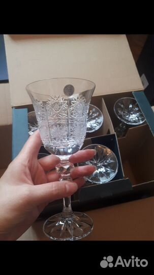 Хрустальные фужеры
