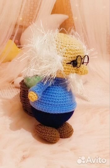 Игрушка Дед крючком