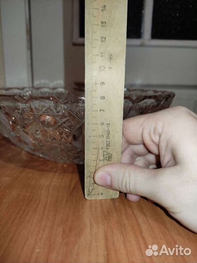 Хрустальное блюдо