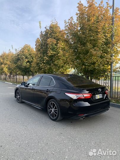 На toyota camry 75