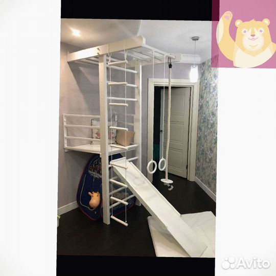 Шведская стенка с балконом