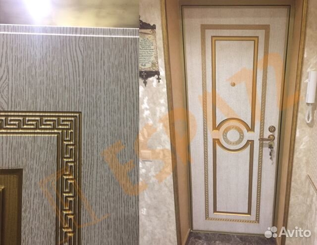 Дверные накладки.Мдф накладки на металлические две