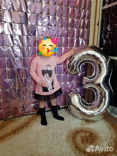 Платье на девочку р.92