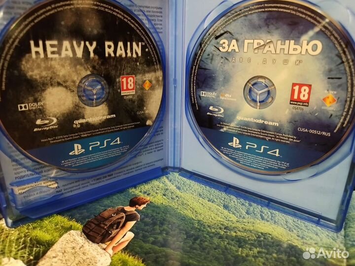 За гранью 2 души + доп игра ps4